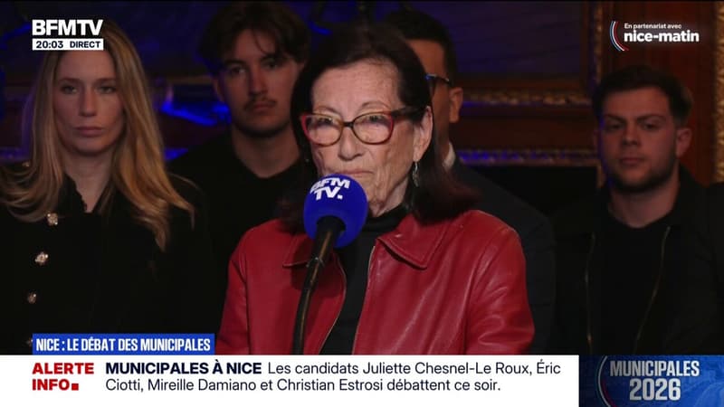 "La 5e ville de France risque de passer à l'extrême droite": la présentation de Mireille Damiano, candidate LFI à la mairie de Nice
