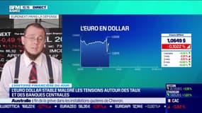 L'histoire financière du jour : L'euro dollar stable malgré les tensions autour des taux et des banques centrales - 22/09