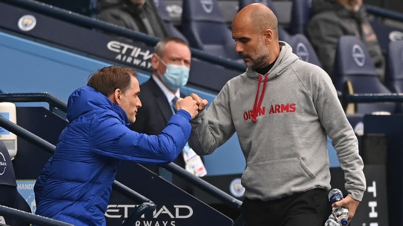 Ligue des champions: les précédents affrontements Guardiola-Tuchel à la loupe