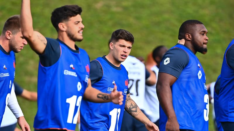 Mathieu Jalibert et Romain Ntamack