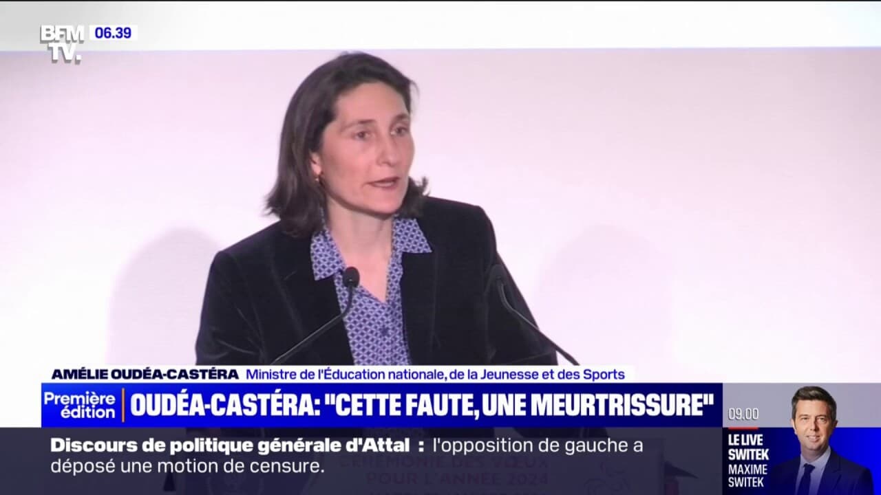 "Cette faute, je ne suis pas sûre de me la pardonner un jour, c