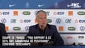 Equipe de France : "Par rapport à ce qu’il fait, Camavinga se positionne", confirme Deschamps
