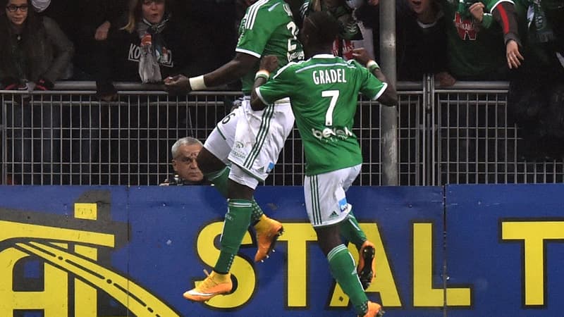 Bayal Sall et Max-Alain Gradel