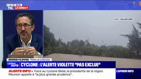 Cyclone Belal: le préfet de la Réunion Jérôme Filippini appelle les habitants "à se tenir informés" de la situation