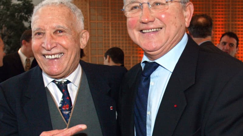 Michel Jazy et Alain Mimoun