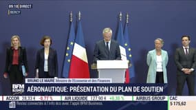 Bruno Le Maire sur l'activité du secteur aérien: "la reprise sera au mieux progressive, plus probablement très lente"