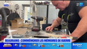 À Beaurains, des ateliers permettent d'entretenir les mémoriaux de guerre