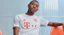 David Alaba arbore la nouvelle tunique