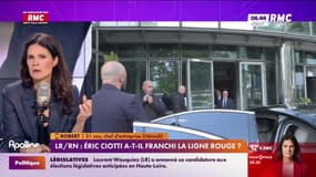 "C'était prévisible qu'Éric Ciotti fasse un accord avec le RN", pense Robert, auditeur