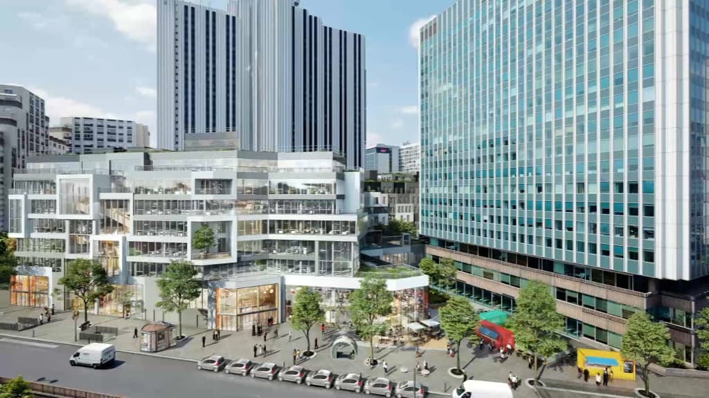 Visuel du futur îlot des Aterliers Gaîté. Visuel du futur îlot des Aterliers Gaîté.