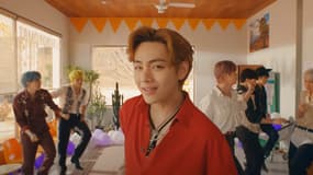 Les BTS dans le clip de "Permission to Dance"