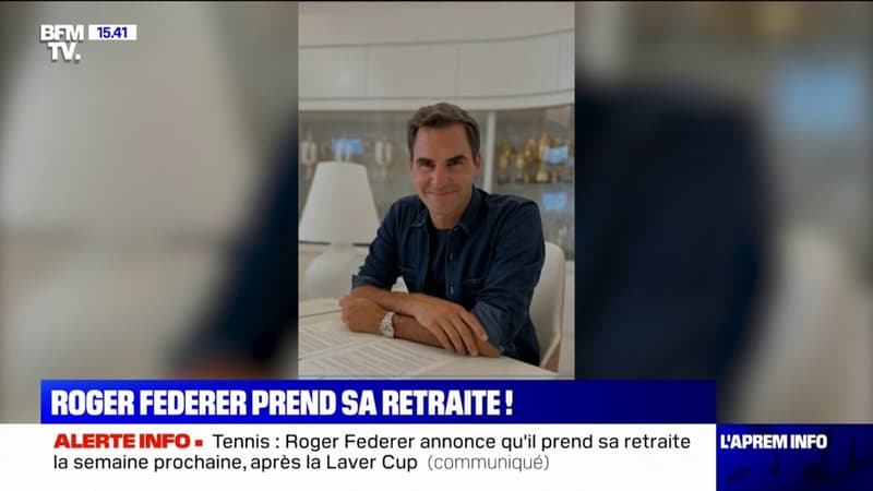 Tennis: Roger Federer annonce mettre un terme à sa carrière