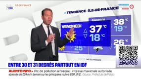 Météo Paris-Ile de France du 16 juin : entre 30 et 31 degrés partout