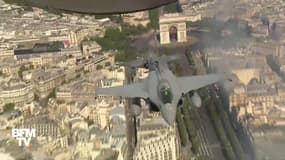 À bord du C-135, BFMTV a survolé Paris pour le 14-Juillet