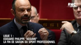 Ligue 1 : Edouard Philippe "assume" la fin de saison du sport professionnel