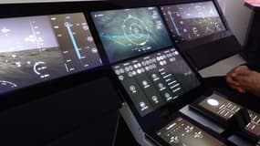 Le système Avionics 2020, présenté au Bourget 2015 par Thales.