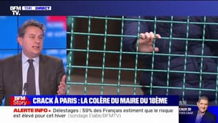 Crack à Paris: pour le maire du 18e, "il faut arriver à développer une série de lieux de soins"