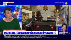 "On espère que la discussion va se faire", assure Véronique Dolot après le préavis de grève des éboueurs à Marseille