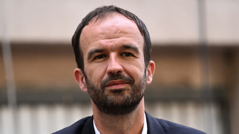 Manuel Bompard, coordinateur de La France insoumise, le 12 mai à Marseille 