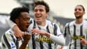 La joie de la Juventus face à l'Inter, le 15 mai 2021.