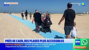 Calvados: près de Caen, des plages plus accessibles aux personnes à mobilité réduite