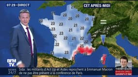 La météo pour ce lundi 24 juillet 2017