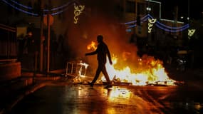 Affrontements entre les forces policières israéliennes et des manifestants palestiniens dans la nuit du 22 au 23 avril 2021
