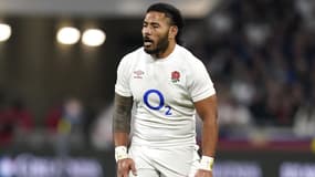 Manu Tuilagi avec l'Angleterre le 16 mars 2024