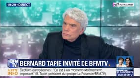 Bernard Tapie: "Si vous avez une deuxième fois Hollande, je vous dis pas dans quelle merde vous êtes"