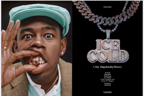 L'ouvrage "Ice Cold: A Hip-Hop Jewelry History" retrace l'évolution des bijoux dans le hip-hop aux États-Unis. 