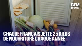  Chaque Français jette 25 kilos de nourriture chaque année 