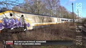 Un train Eurostar abandonné découvert près de Valenciennes, dans le Nord