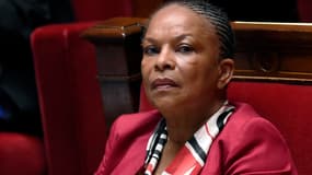 La ministre de la Justice, Christiane Taubira, le 7 avril dernier à l'Assemblée nationale. - Loic Venance - AFP