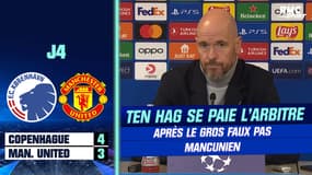 Manchester United : Ten Hag se paie l’arbitre après l’énorme faux pas à Copenhague
