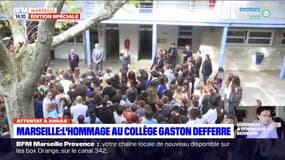 Professeur tué à Arras : une minute de silence observée dans un collège marseillais