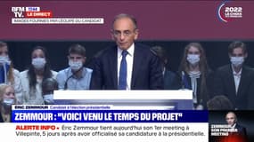 Éric Zemmour sur la campagne 2022: "Nous avons bouleversé les plans les mieux établis"