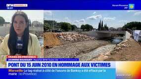 Trans-en-Provence : Le pont du 15 juin 2010 inauguré