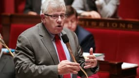 Le secrétaire d'Etat au Budget, Christian Eckert, le 13 octobre 2015 à l'Assemblée nationale à Paris