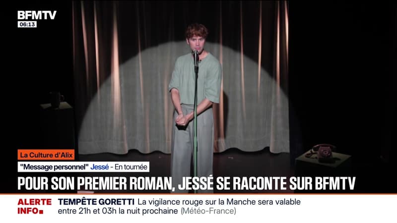 Pour son premier roman, Jessé se raconte sur BFMTV - 08/01