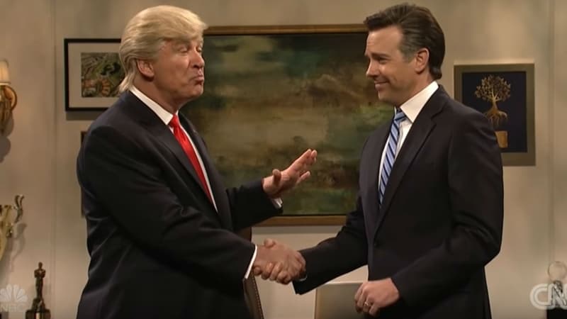 Alec Baldwin dans la peau de Donald Trump pour le "Saturday Night Live"