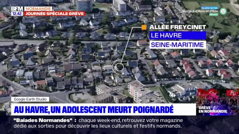 Le Havre: un adolescent de 15 ans est mort poignardé