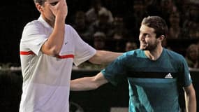 Jerzy Janowicz et Gilles Simon