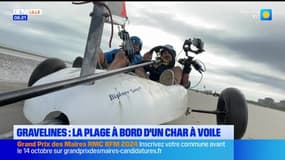Les Ch'tites Sorties du samedi 5 octobre 2024 - Gravelines : la plage à bord d'un char à voile