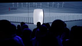 Tesla a dévoilé jeudi sa nouvelle batterie, baptisée Tesla Powerwall.