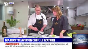 Ma recette avec un chef: le tzatzíki avec Adeline François