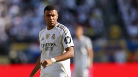 Kylian Mbappé lors du match Real Madrid-Dortmund (3-2, Coupe du monde des clubs), le 5 juillet 2025