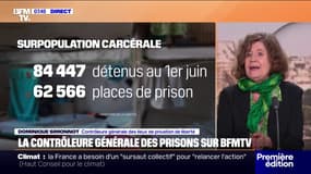 Dominique Simonnot (contrôleure générale des lieux de privation de liberté): "Il y a une urgence humanitaire et sanitaire" dans les prisons