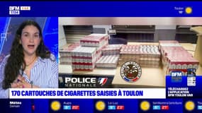 Toulon: 170 cartouches de cigarettes de contrebande saisies, trois personnes interpellées