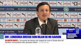 OM: Pablo Longoria dresse son bilan de mi-saison