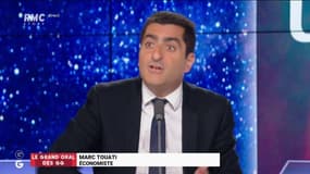 #GrandOral - "Aujourd'hui, l'inflation n'est pas le danger. Le plus important, c'est la croissance et l'emploi ! On a une croissance molle". @MarcTouati GGRMC